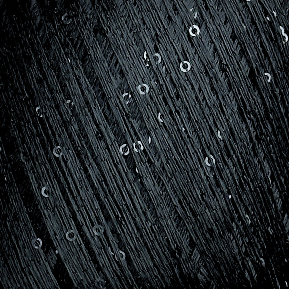 Sequins - Very Black - 8606