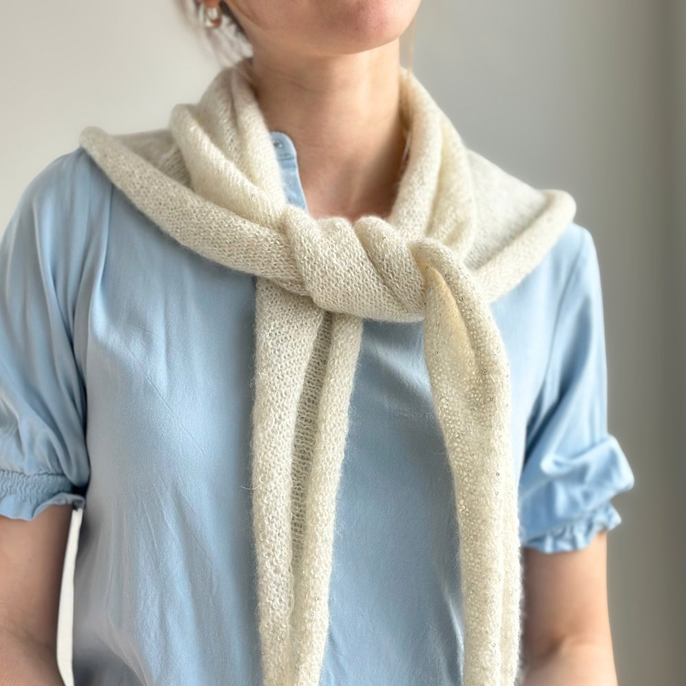 Knitting kit - Paillettes Scarf (Kimsa + Paillettes)