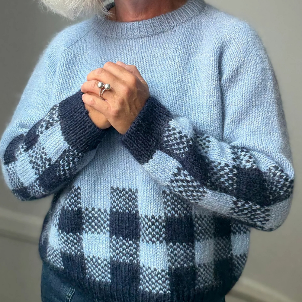 Garnkit - Picnic Sweater af Lenes Knitwear (Super Soft + Silk Mohair)