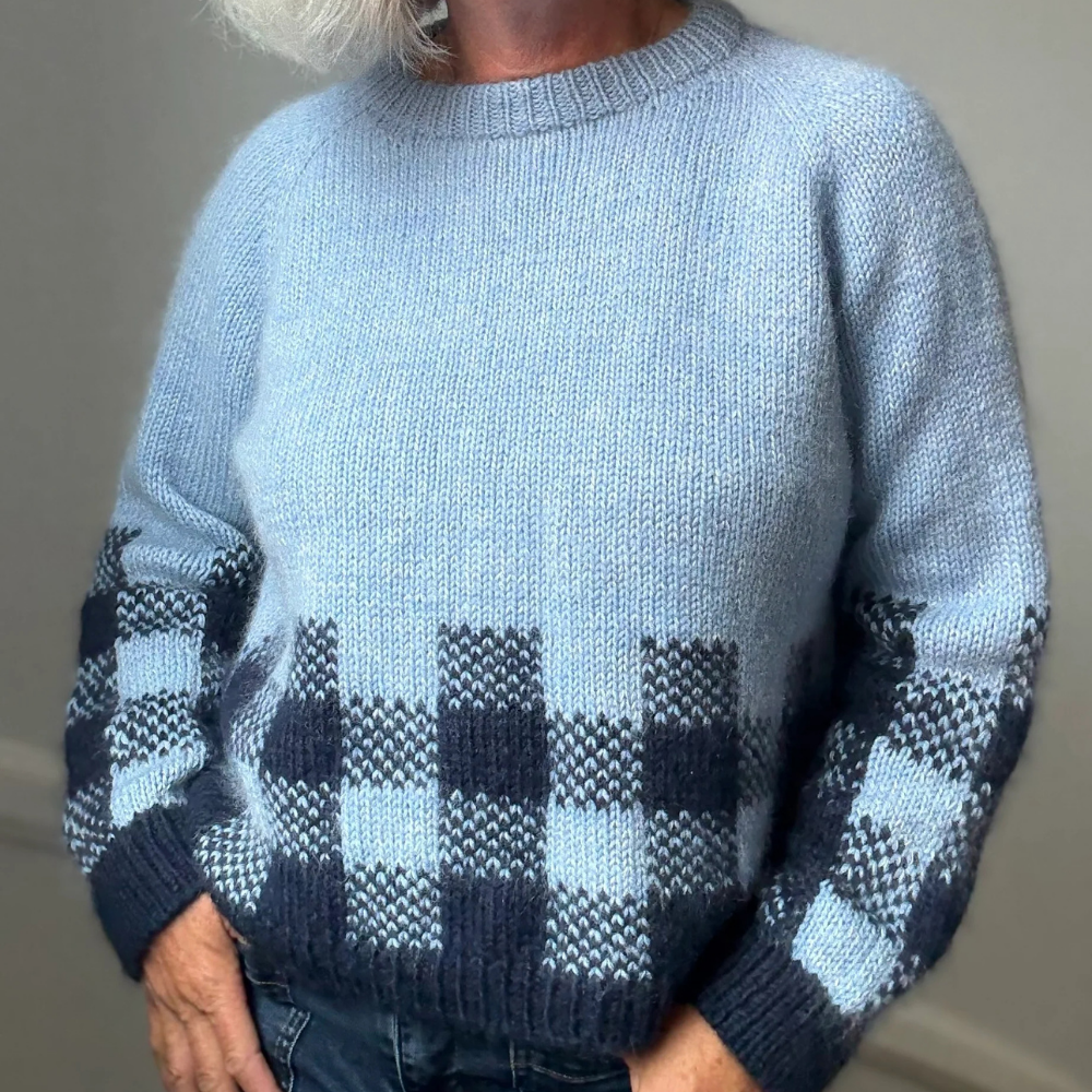 Garnkit - Picnic Sweater af Lenes Knitwear (Super Soft + Silk Mohair)