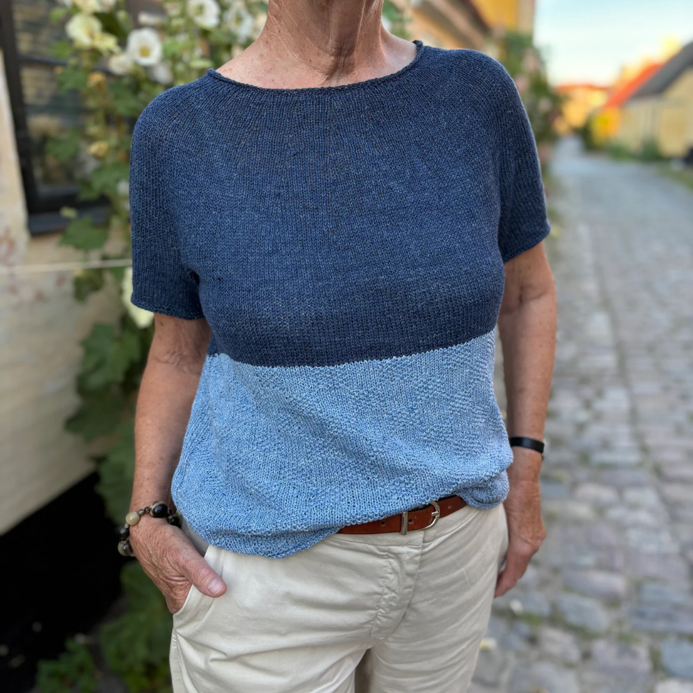 Garnkit - Picnic Tee af Lenes Knitwear (Porto Rico)