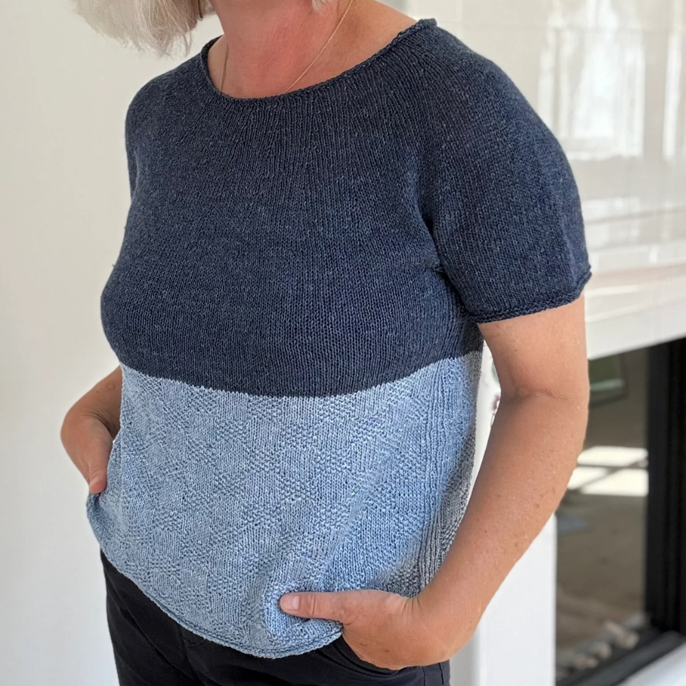 Garnkit - Picnic Tee af Lenes Knitwear (Porto Rico)