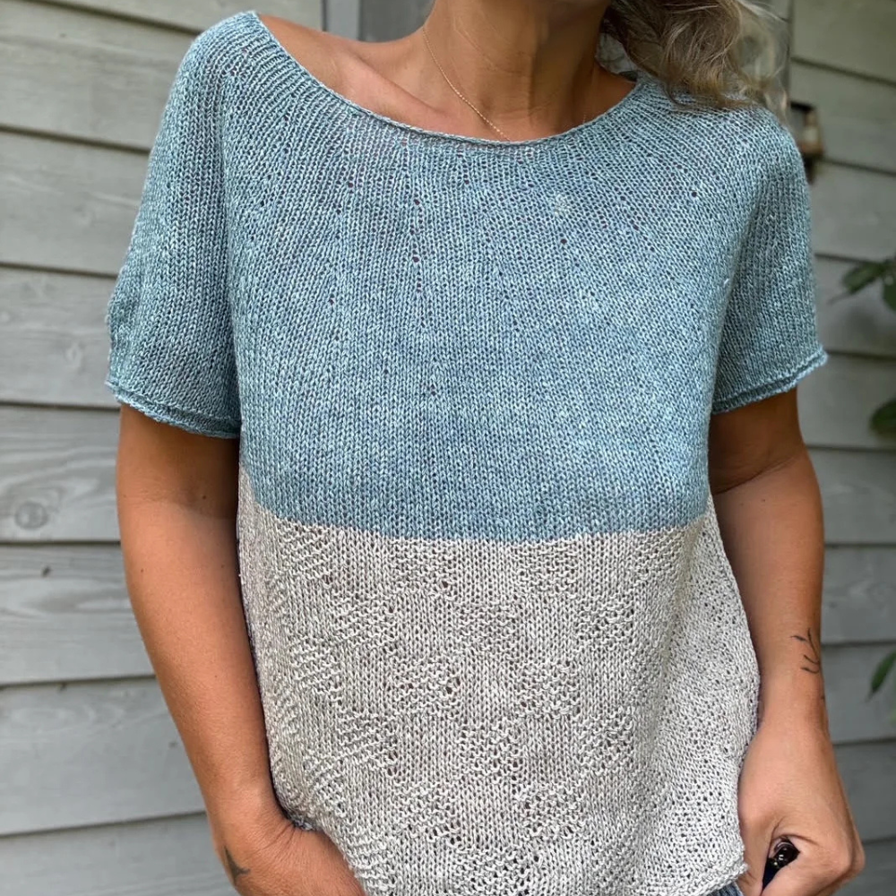Garnkit - Picnic Tee af Lenes Knitwear (Porto Rico)