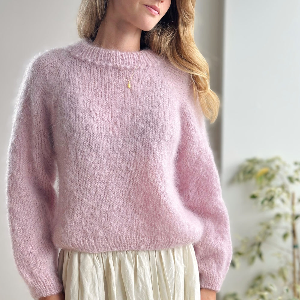 Garnkit - Picot Sweater af Le Knit (Wool Mohair)