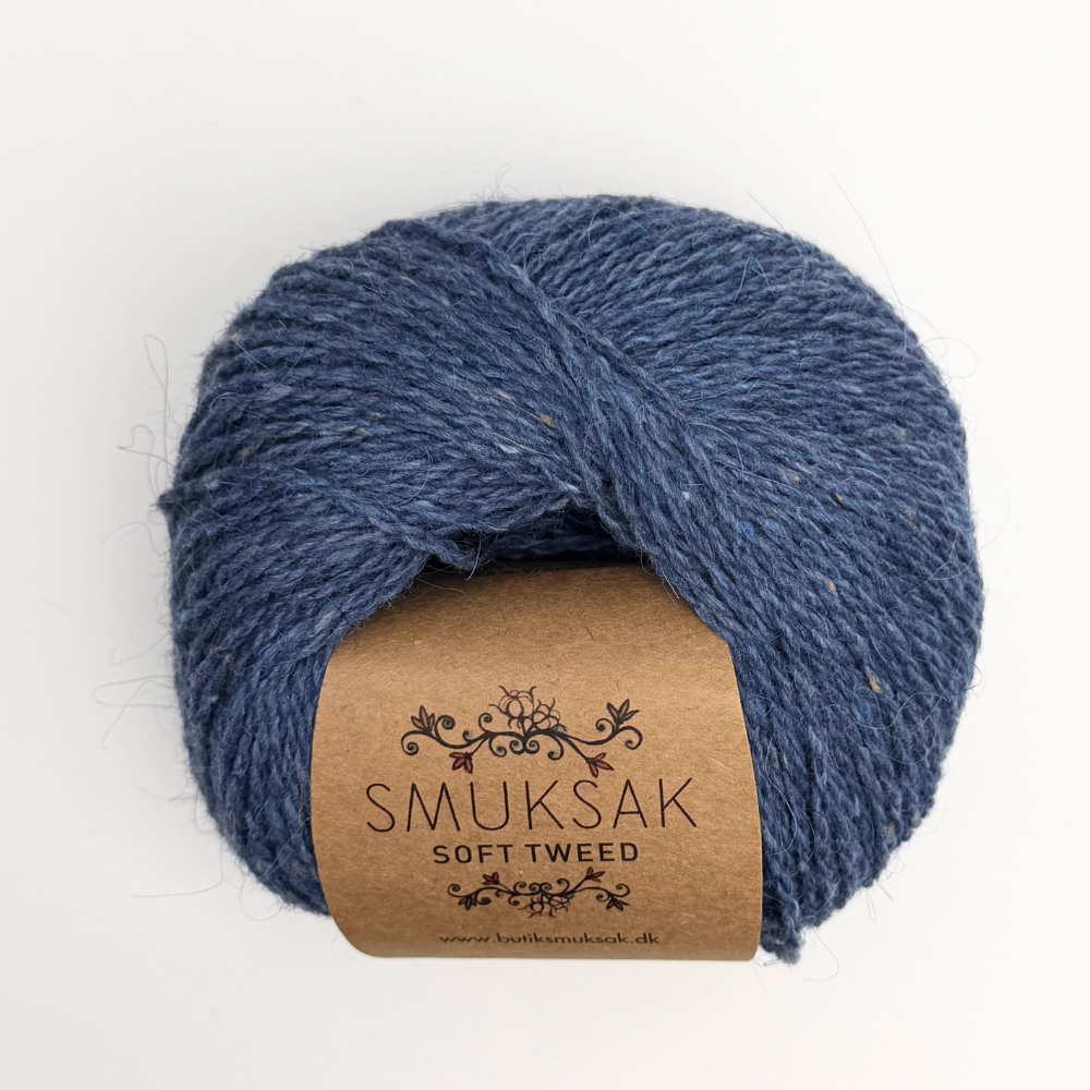 Soft Tweed - Navy - 75376