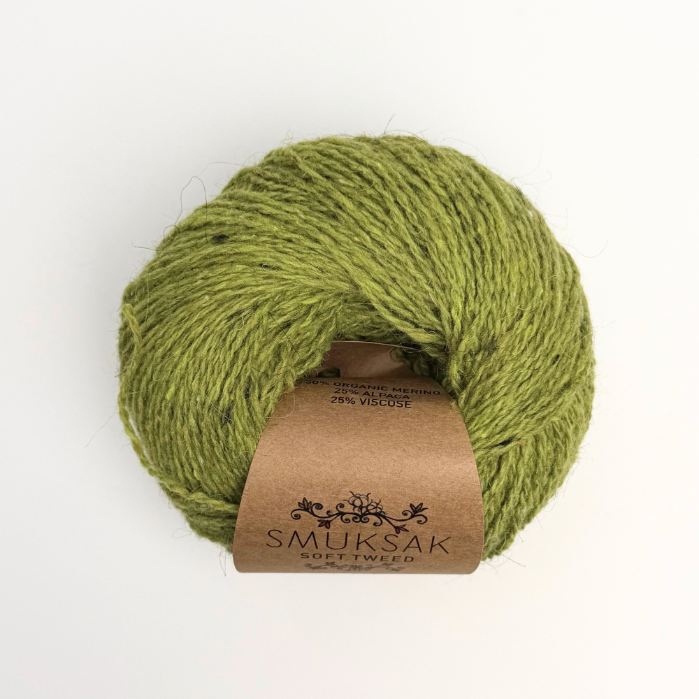 Soft Tweed - Moss Green - 74314