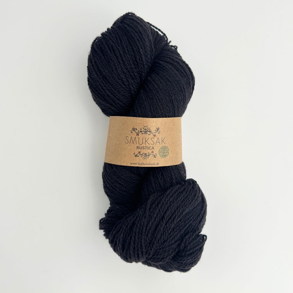 Rustica - Organic wool - Very Black - 91191