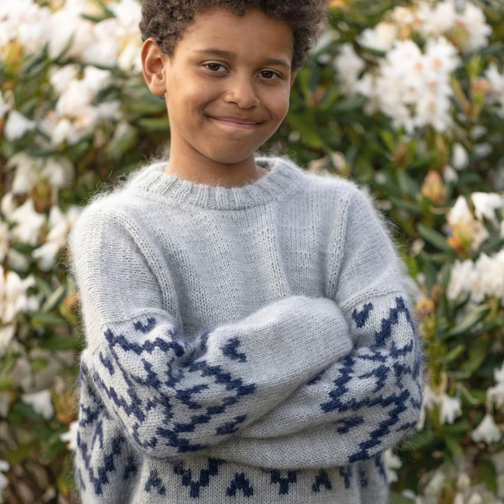 Knitting kit - Johanne Sweater by Mette Sandgaard Kühl (Aria)