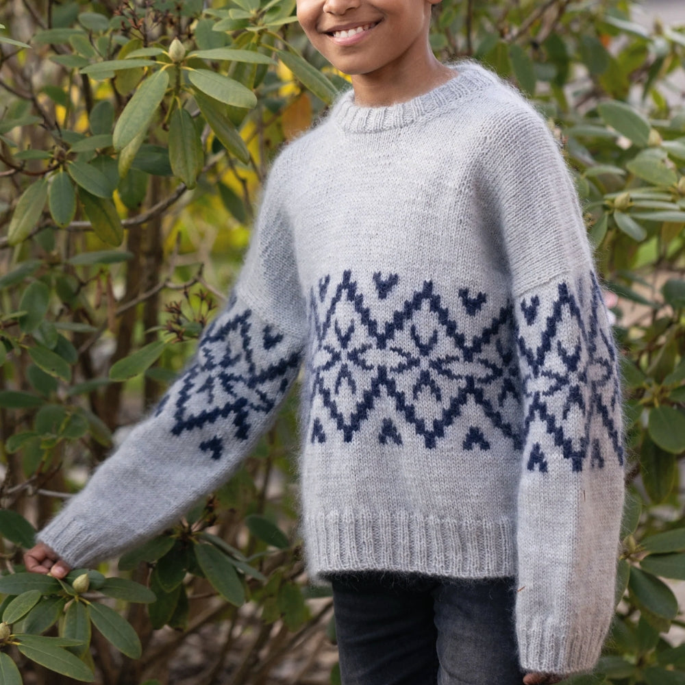 Knitting kit - Johanne Sweater by Mette Sandgaard Kühl (Aria)