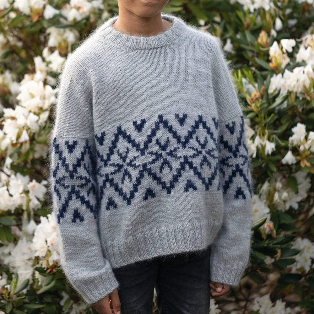 Knitting kit - Johanne Sweater by Mette Sandgaard Kühl (Aria)