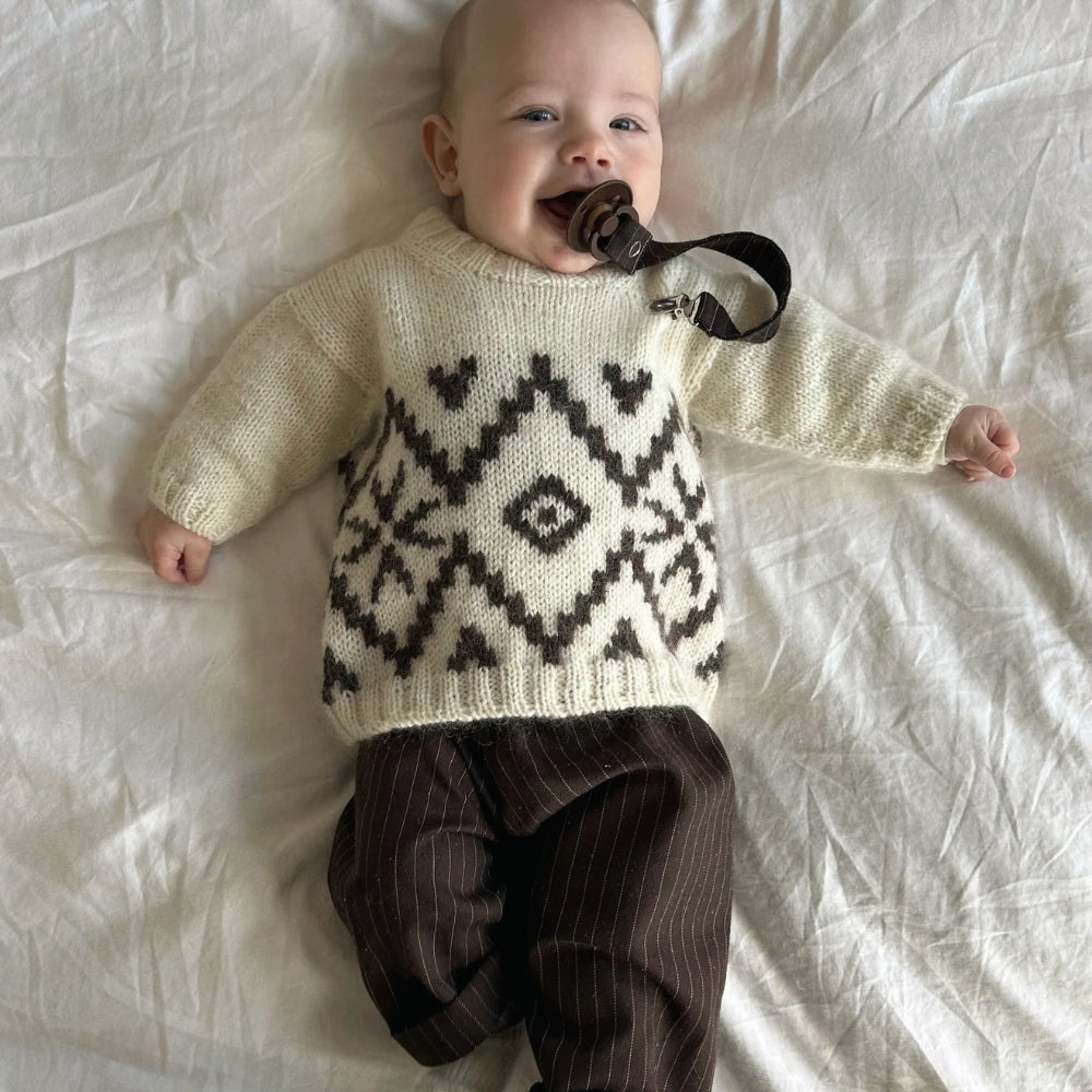 Knitting kit - Johanne Sweater by Mette Sandgaard Kühl (Aria)