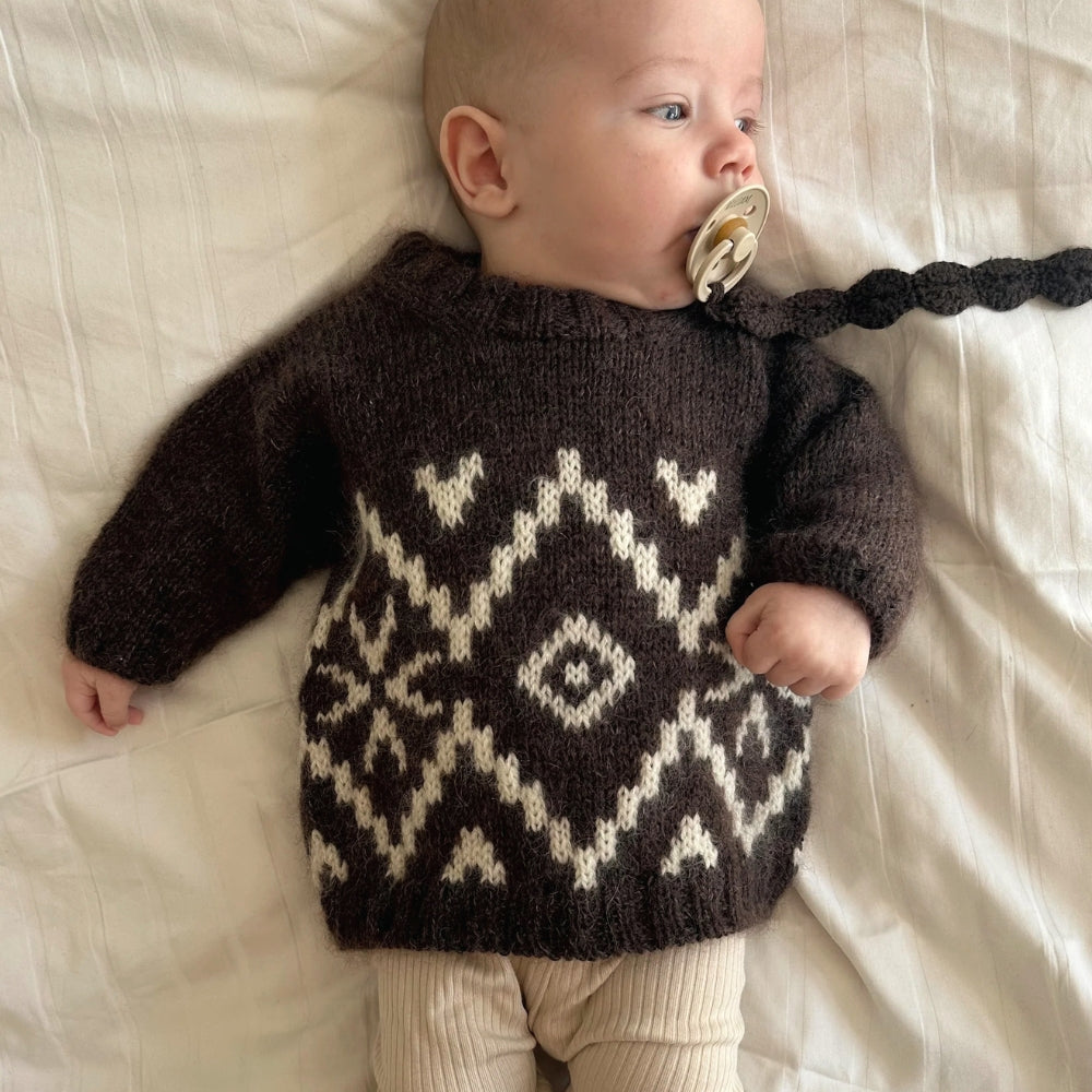 Knitting kit - Johanne Sweater by Mette Sandgaard Kühl (Aria)