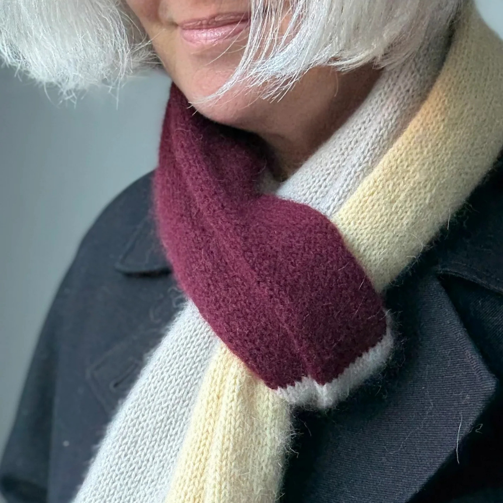 Garnkit - Scarf 4 You af Lenes Knitwear (VIP + Silk Mohair)