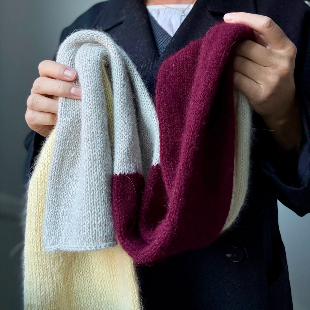 Garnkit - Scarf 4 You af Lenes Knitwear (VIP + Silk Mohair)