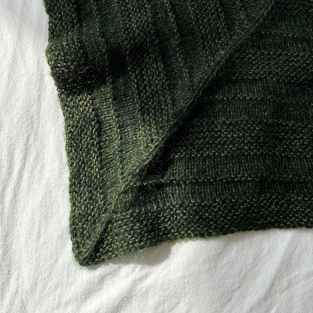 Knitting kit - Smuksak Scarf (Baby Alpaca + Kimsa)