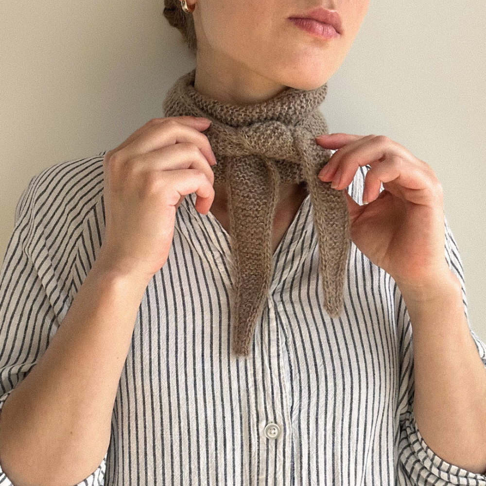 Garnkit - Sophie Scarf af PetiteKnit (Baby Alpaca + Kimsa)