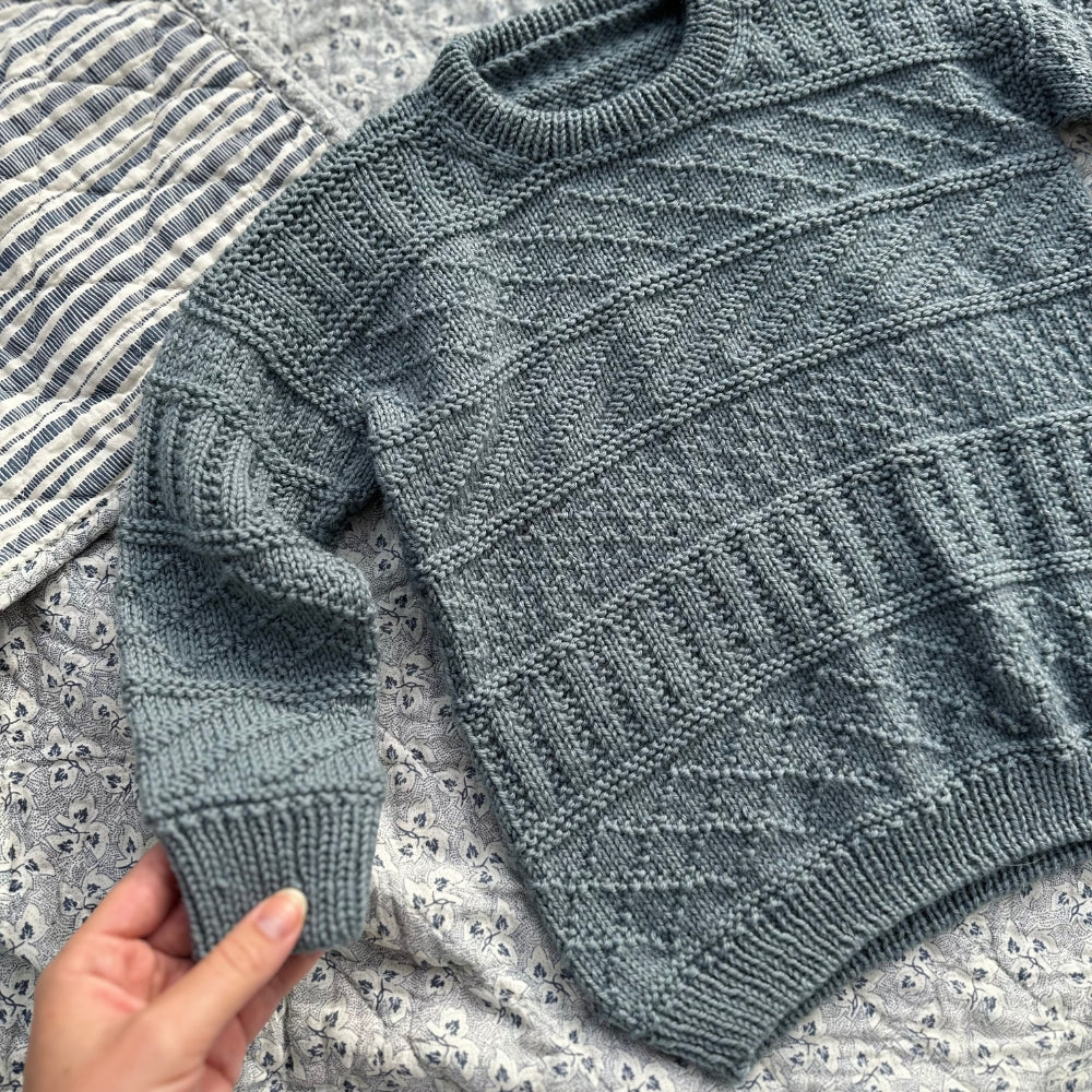 Garnkit - Storm Sweater Junior af PetiteKnit (Misina)