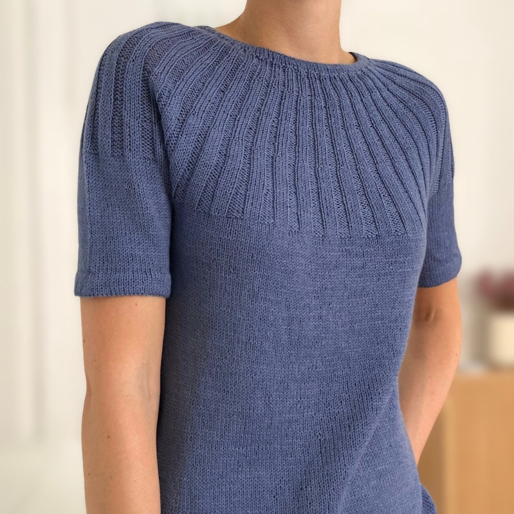 Garnkit - Sunday Tee af PetiteKnit (Perlata d'Australia)