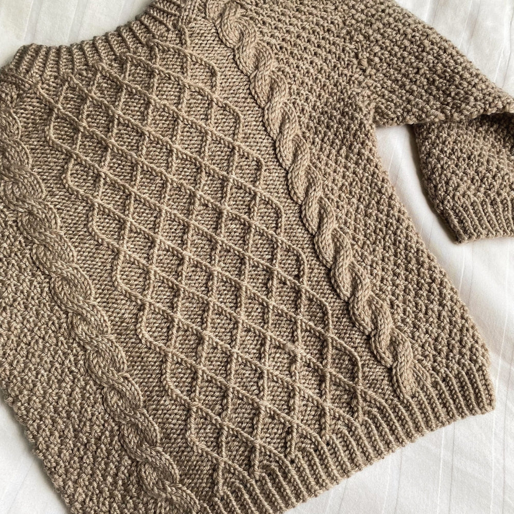 Knitting kit - Johanne Sweater by Mette Sandgaard Kühl (Aria)