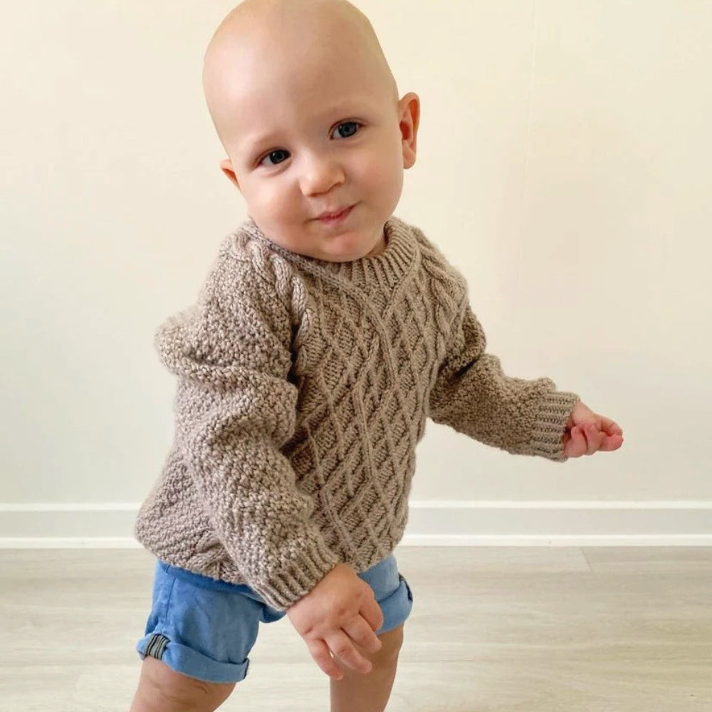 Knitting kit - Johanne Sweater by Mette Sandgaard Kühl (Aria)