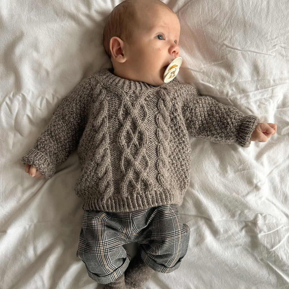 Knitting kit - Johanne Sweater by Mette Sandgaard Kühl (Aria)