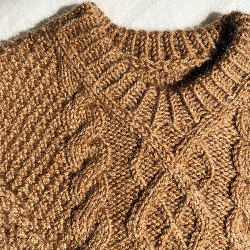 Knitting kit - Johanne Sweater by Mette Sandgaard Kühl (Aria)
