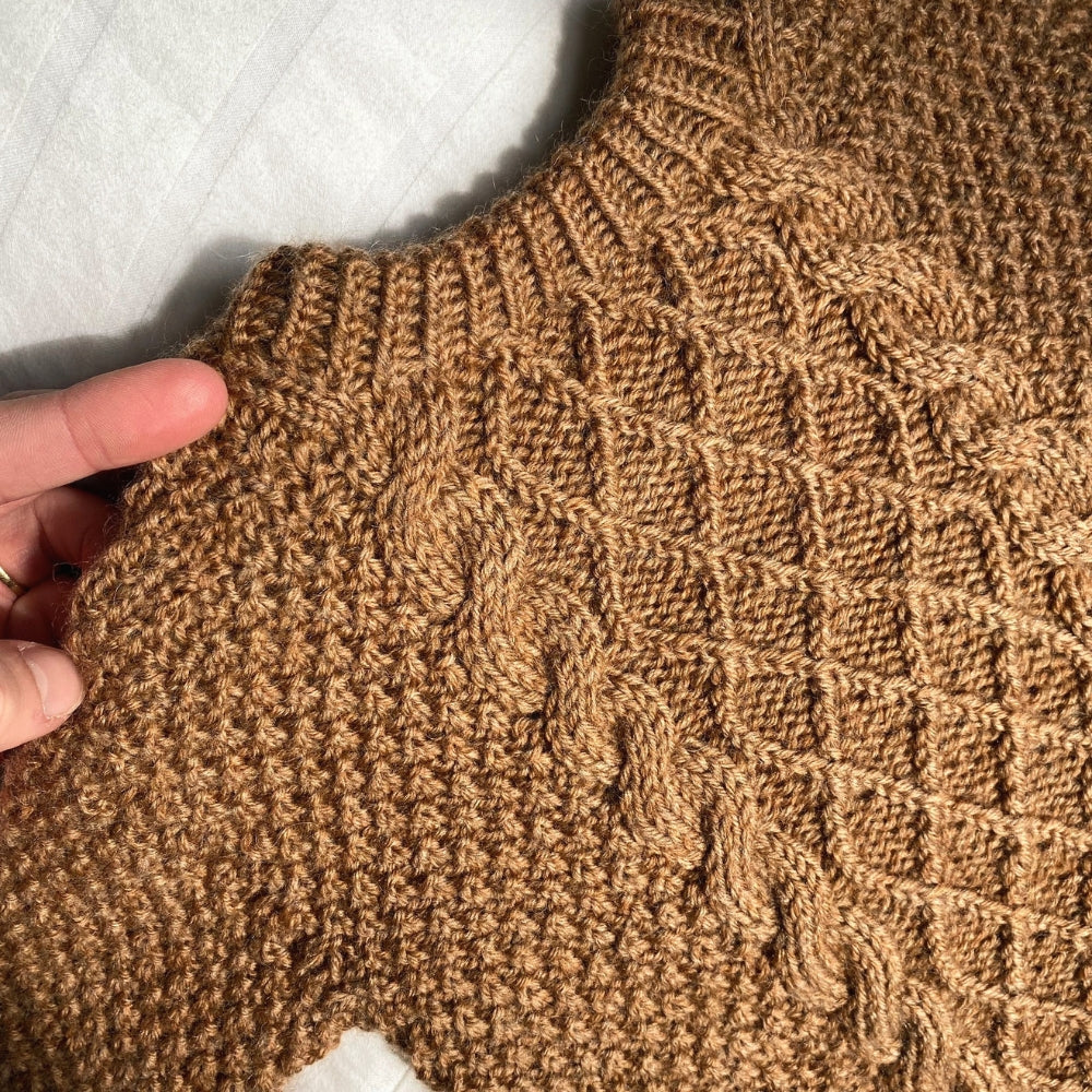 Knitting kit - Johanne Sweater by Mette Sandgaard Kühl (Aria)
