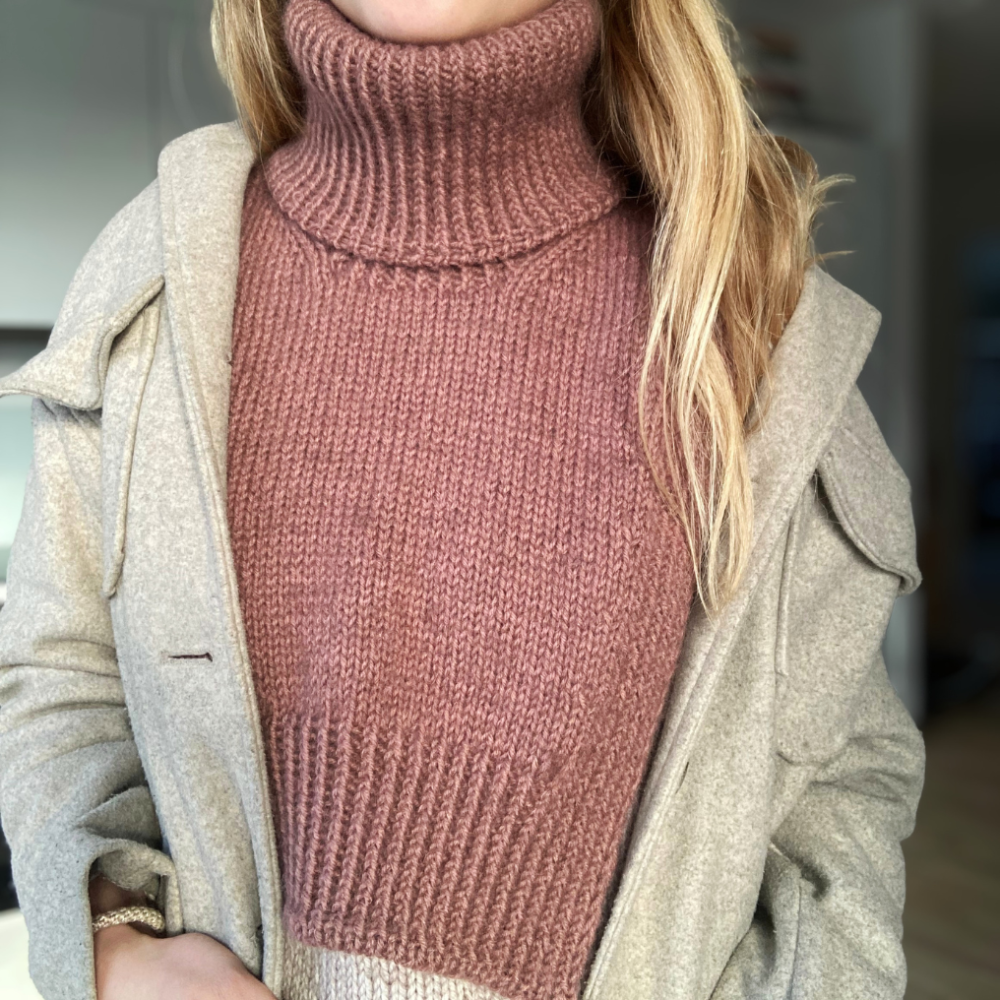 Garnkit - Terrazzo Neck af PetiteKnit (Misina + Silk Mohair)