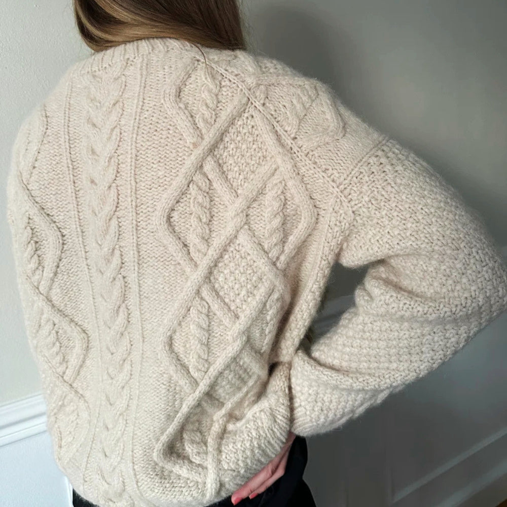 Knitting kit - Johanne Sweater by Mette Sandgaard Kühl (Aria)