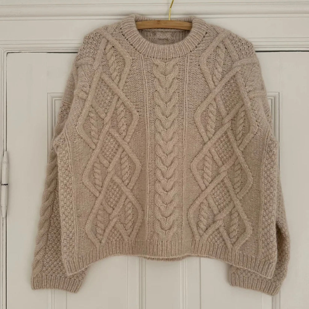 Knitting kit - Johanne Sweater by Mette Sandgaard Kühl (Aria)