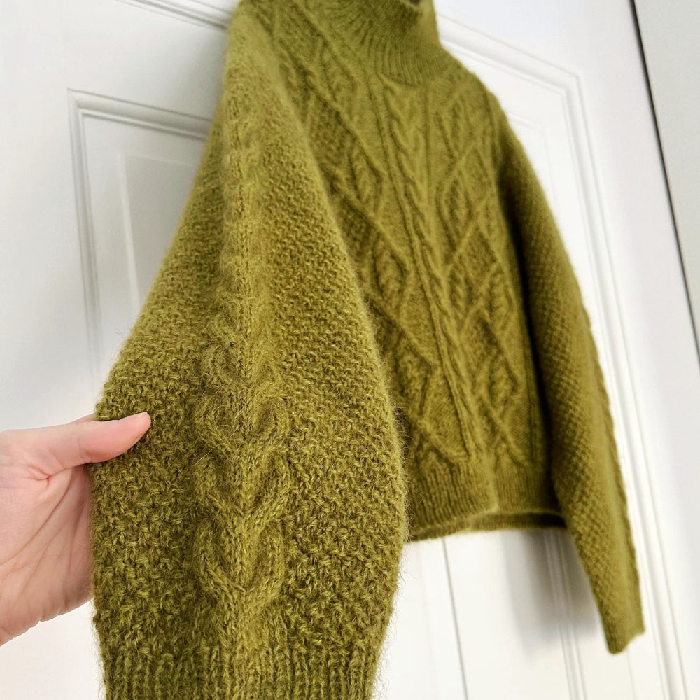 Knitting kit - Johanne Sweater by Mette Sandgaard Kühl (Aria)