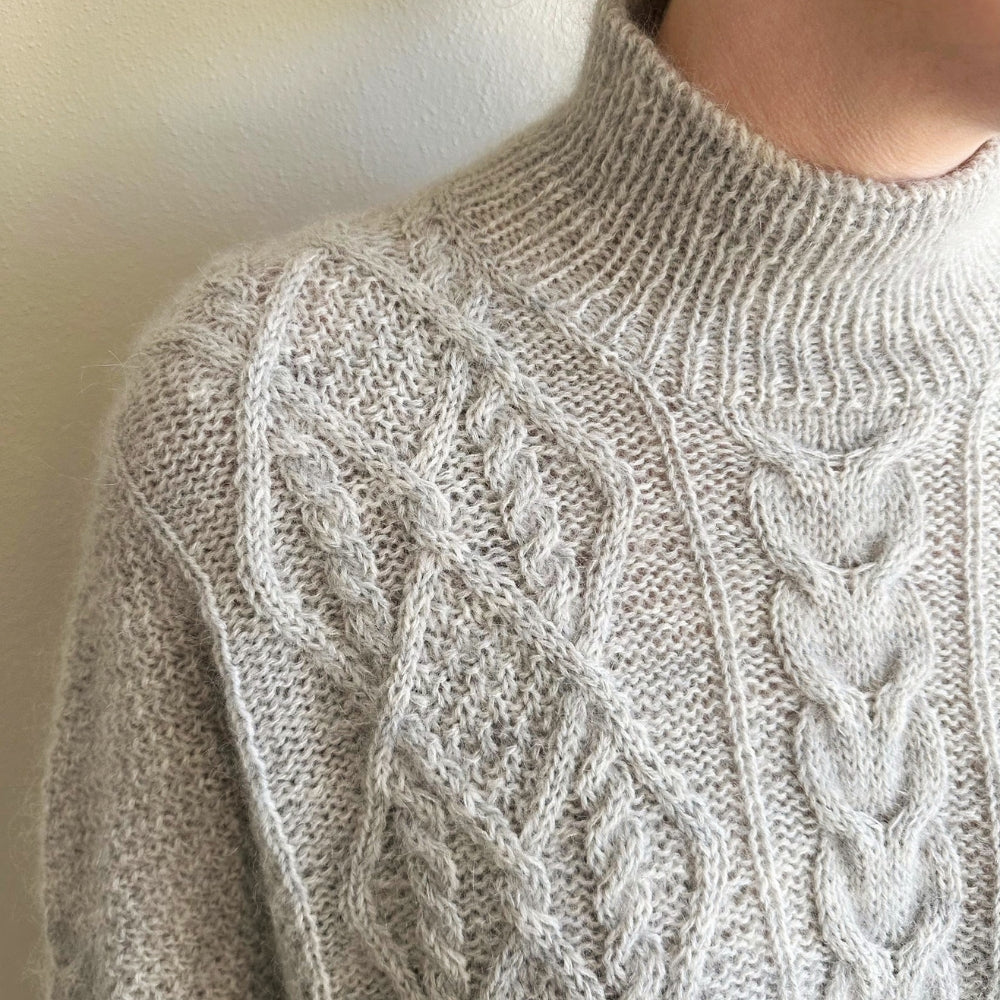 Knitting kit - Johanne Sweater by Mette Sandgaard Kühl (Aria)