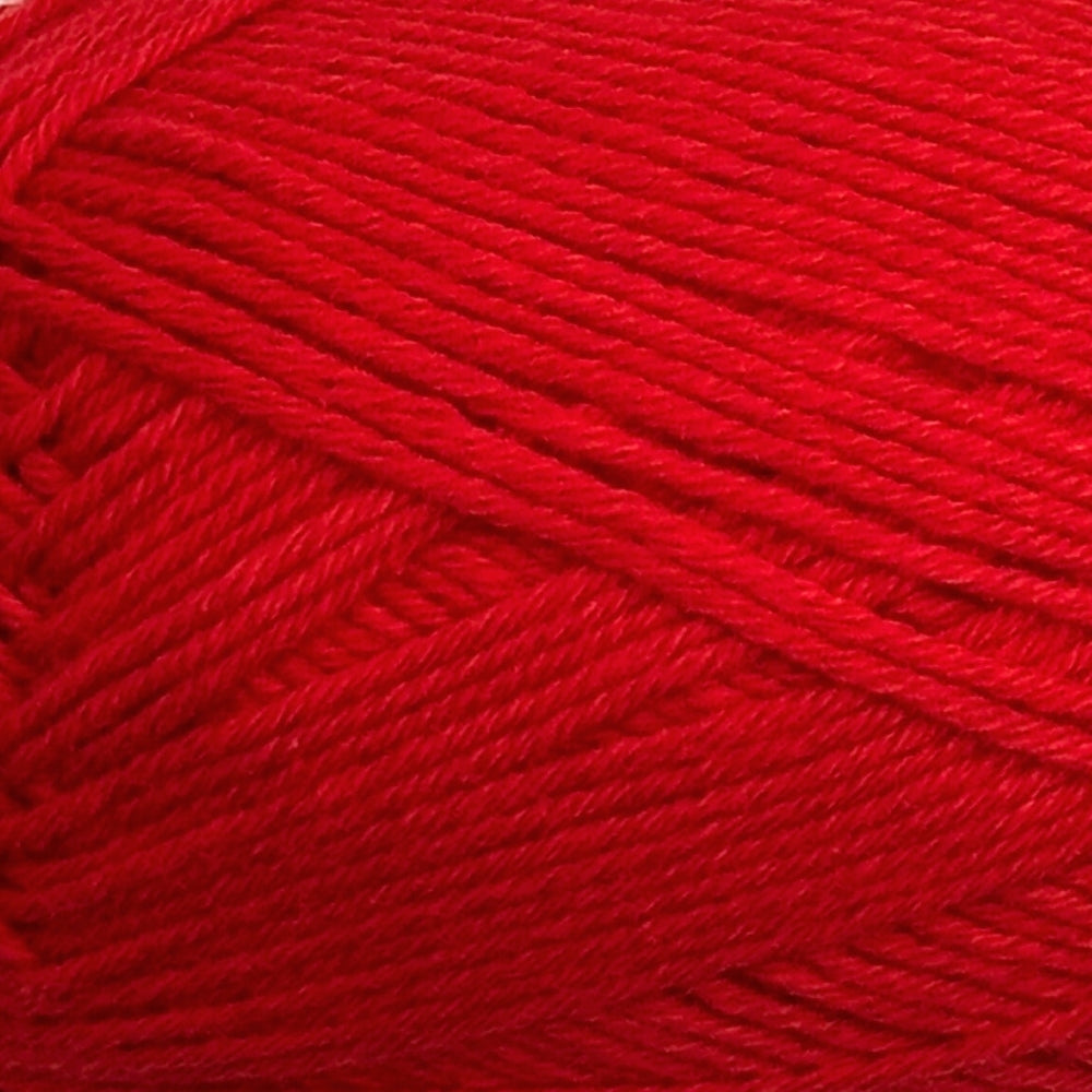 Organic Cotton 100% - Scarlet Poppy - 1109