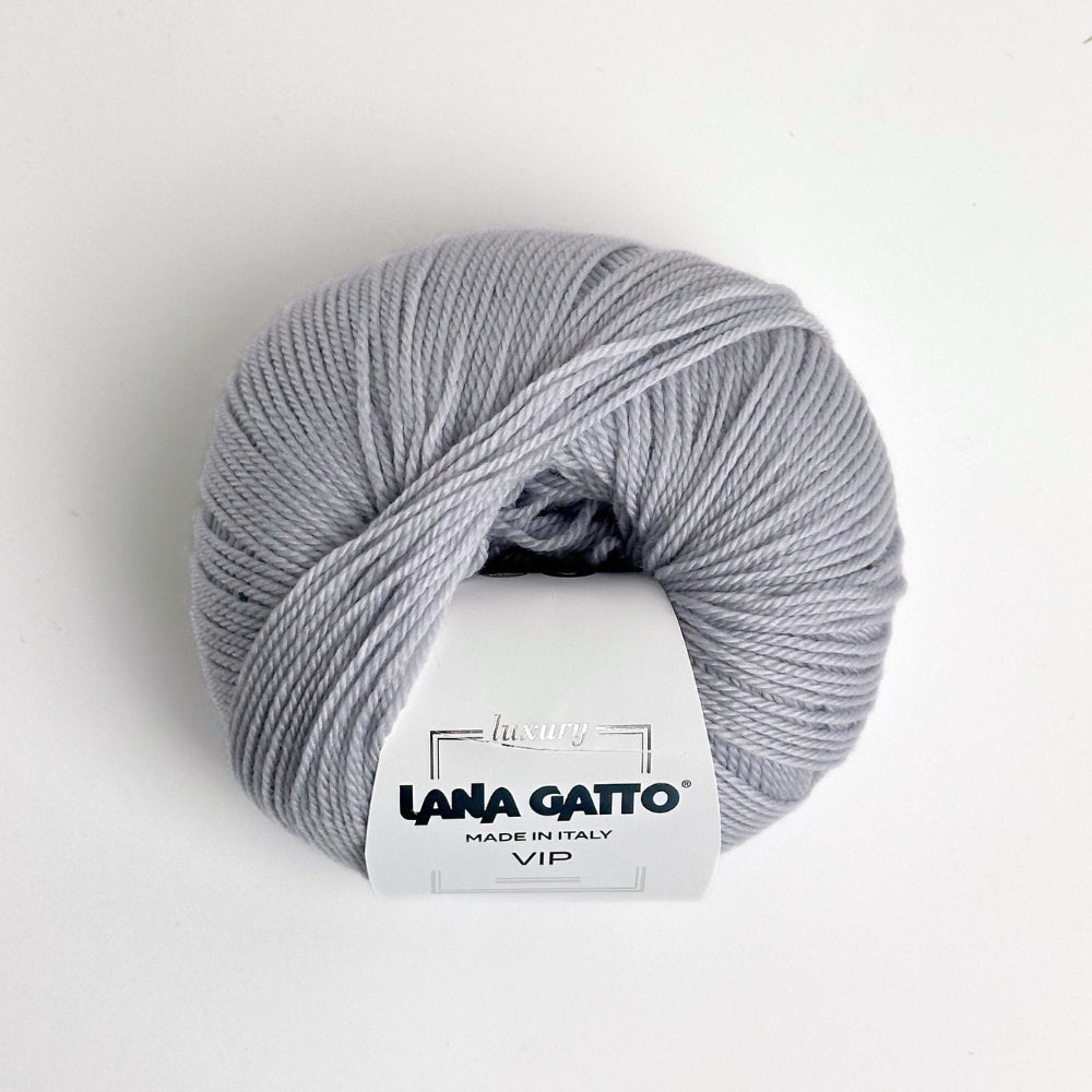 VIP - Cashmere/Merino - Silver Gray - 12504