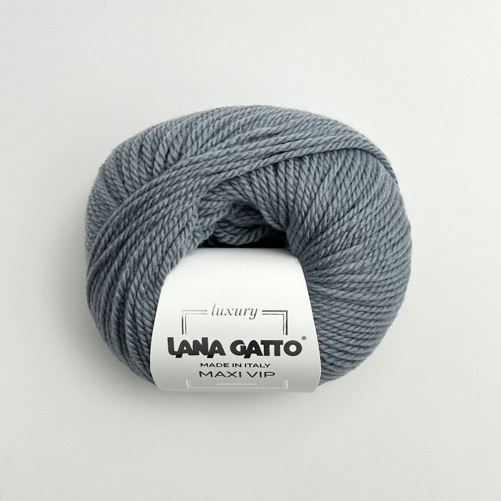 MAXI VIP - Cashmere/Merino - Stormy Gray - 14433