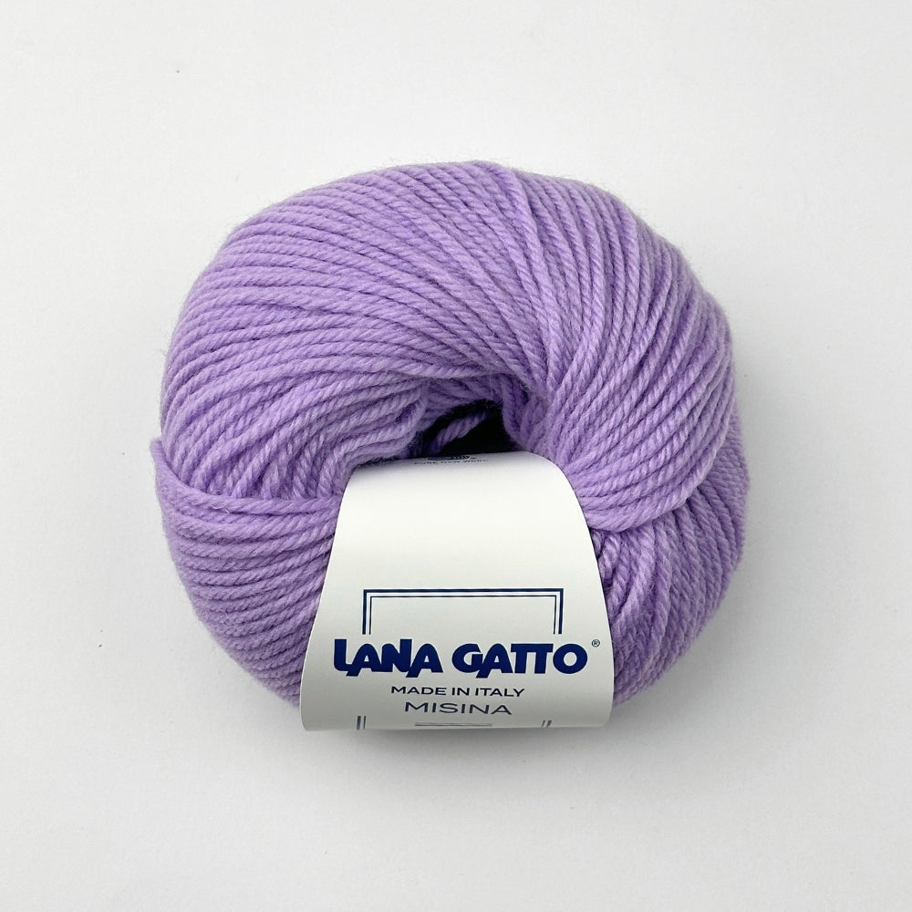 Misina - 100% Wool - Soft Lilac - 14627