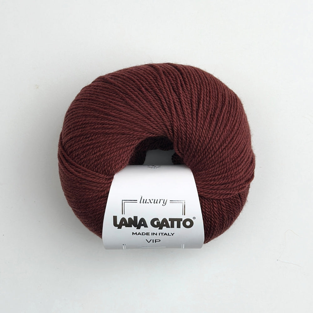 VIP - Cashmere/Merino - Maroon - 19034