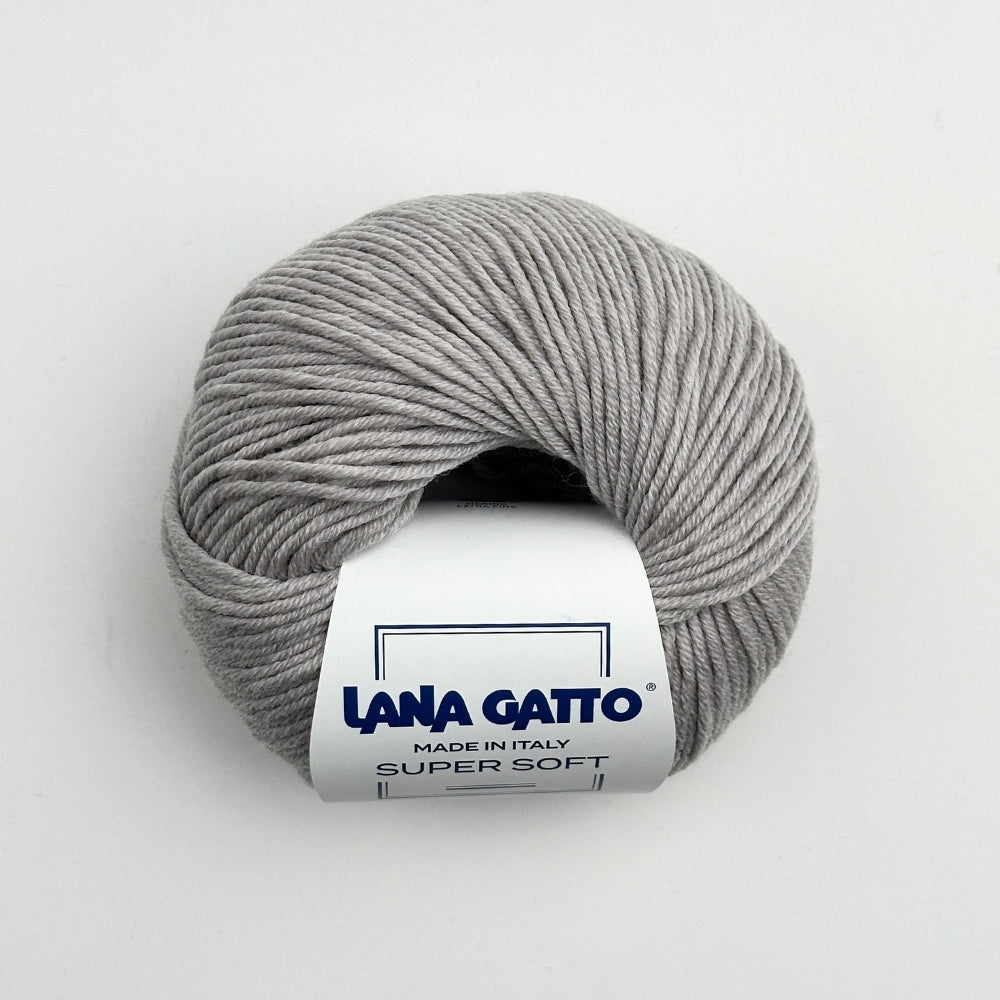 Supersoft Extrafine Merino 100% - Pearl Gray Melange - 20741