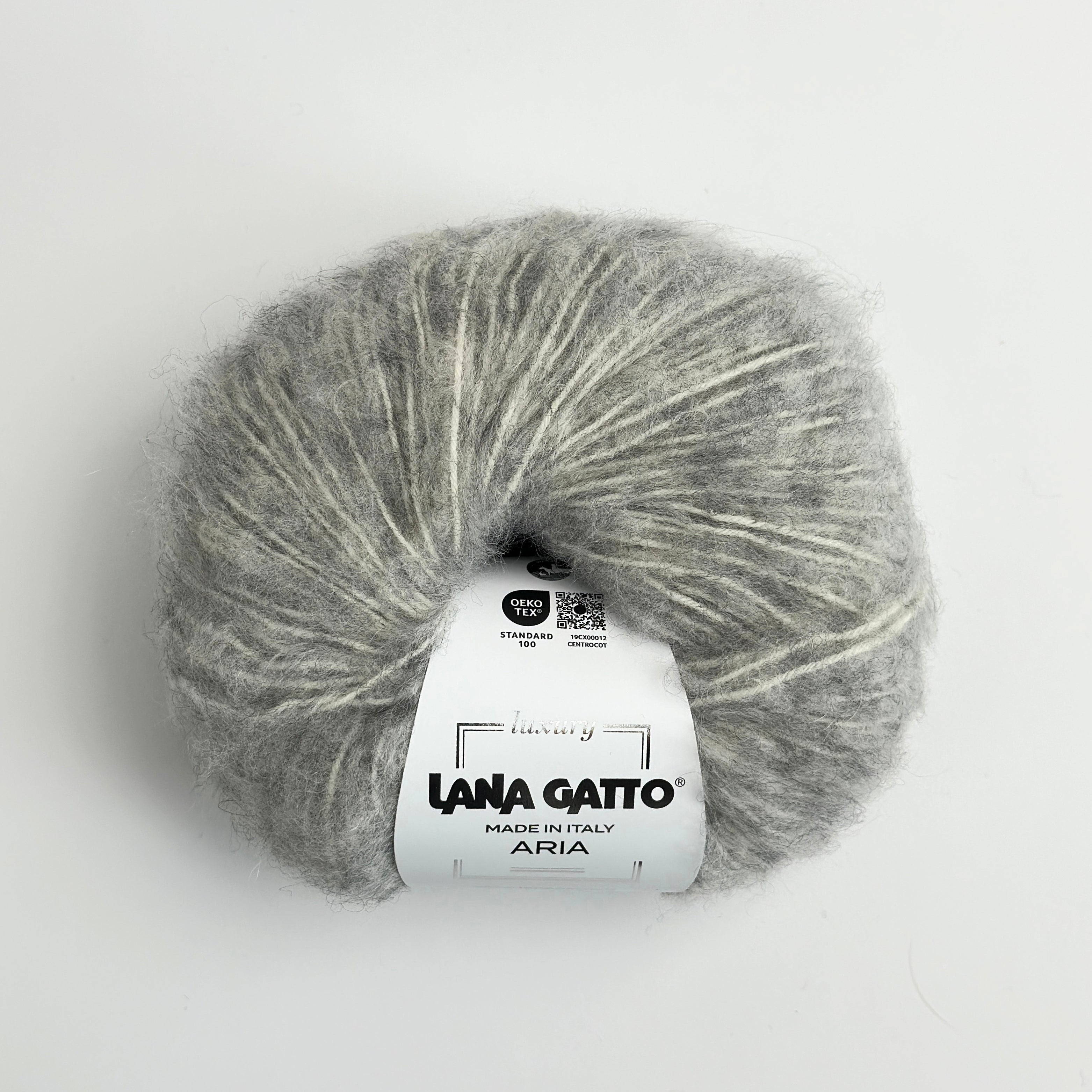 Aria - Baby Alpaca/Merino - Pearl Gray - 22008