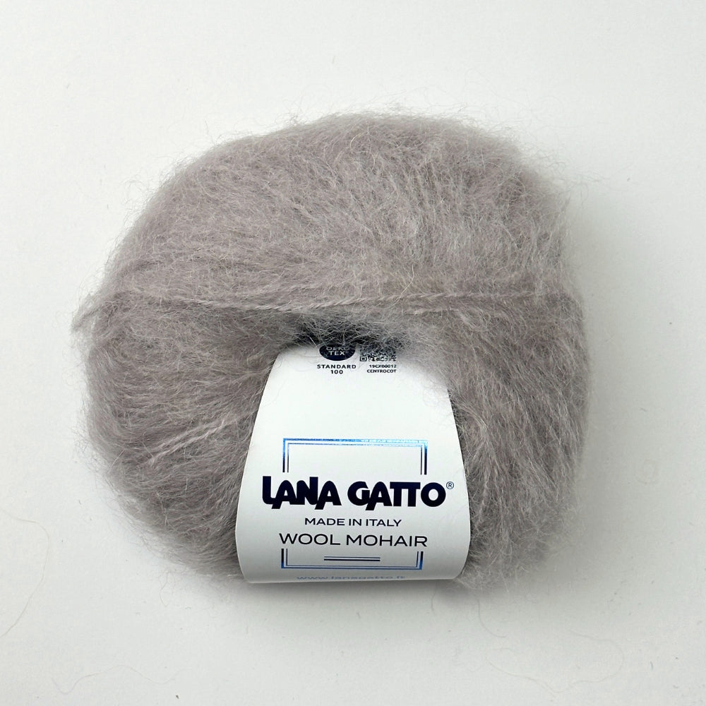 Wool Mohair - Concrete Gray - 30145