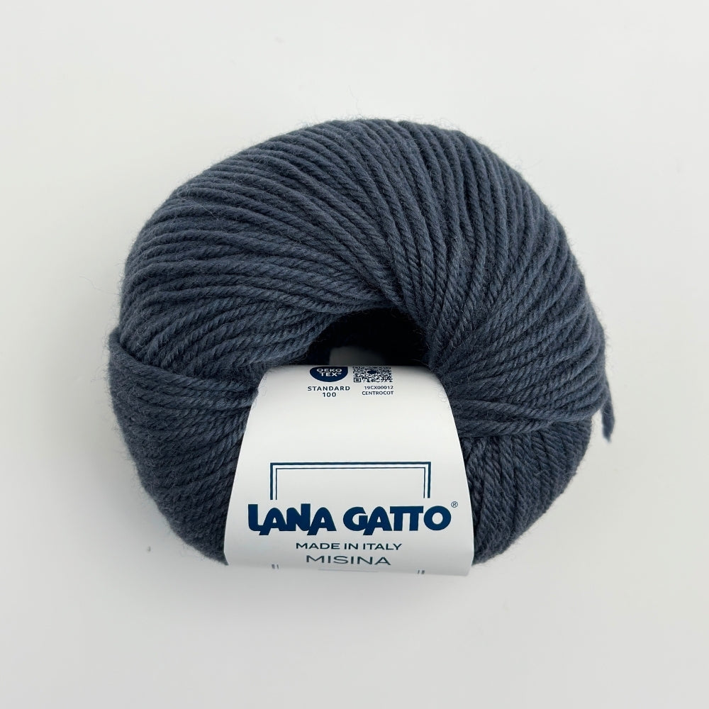 Misina - 100% Wool - Dark Denim - 30480