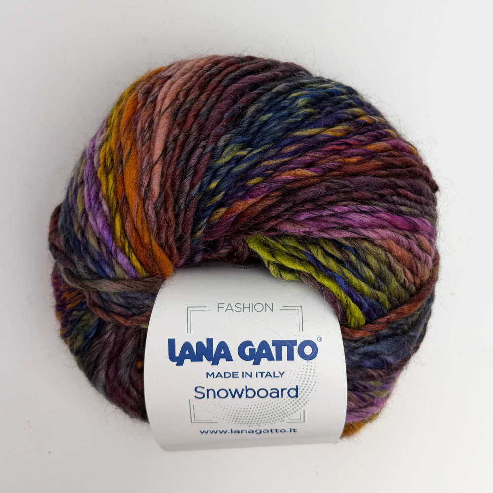 Snowboard (Merino) - Twilight Iris - 31396