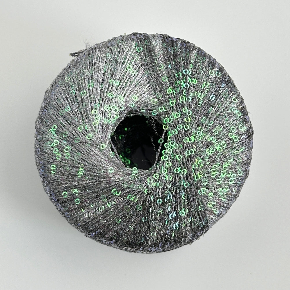Eclaire - Palliet yarn - Silver Glow - 31098