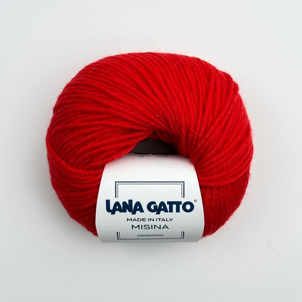 Misina - 100% Wool - Scarlet Poppy - 642