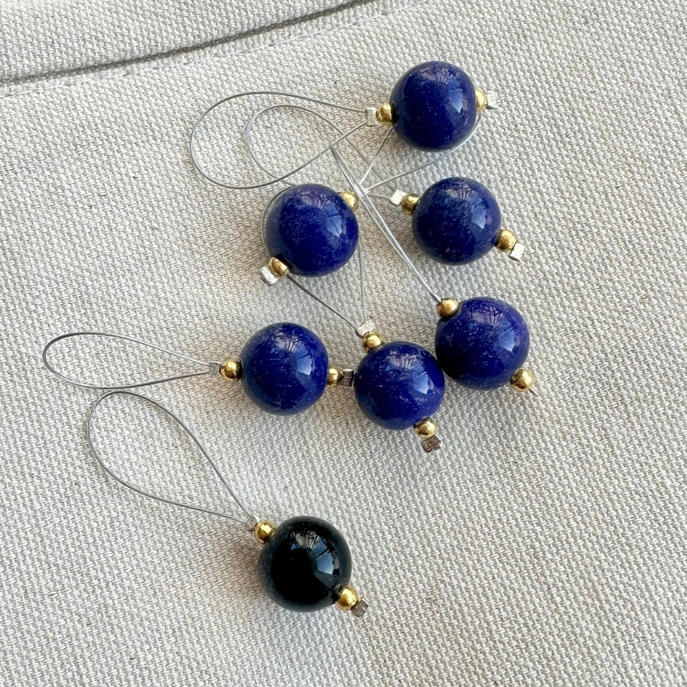 KnitPro Zooni Stitch marker - 7 pcs. - Bluebell