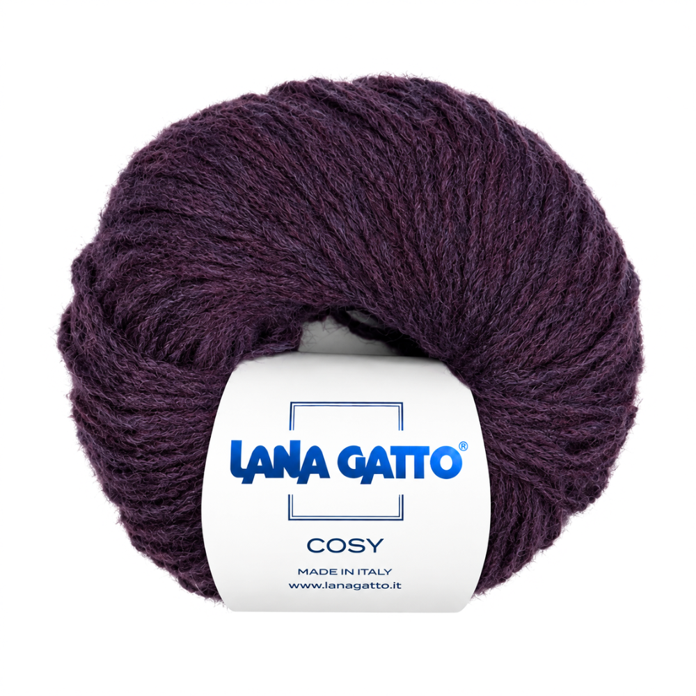 Cosy (Merino) - Aubergine - 20658