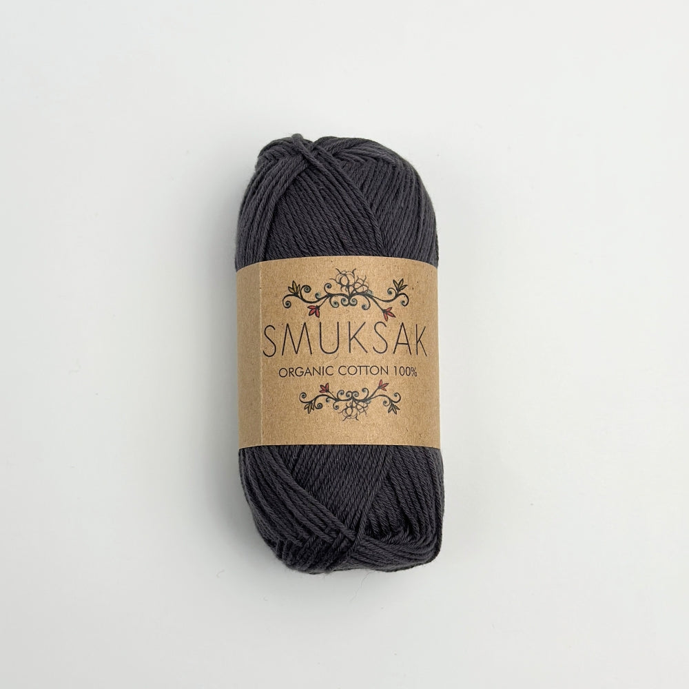 Organic Cotton 100% - Dark Gray - 9104