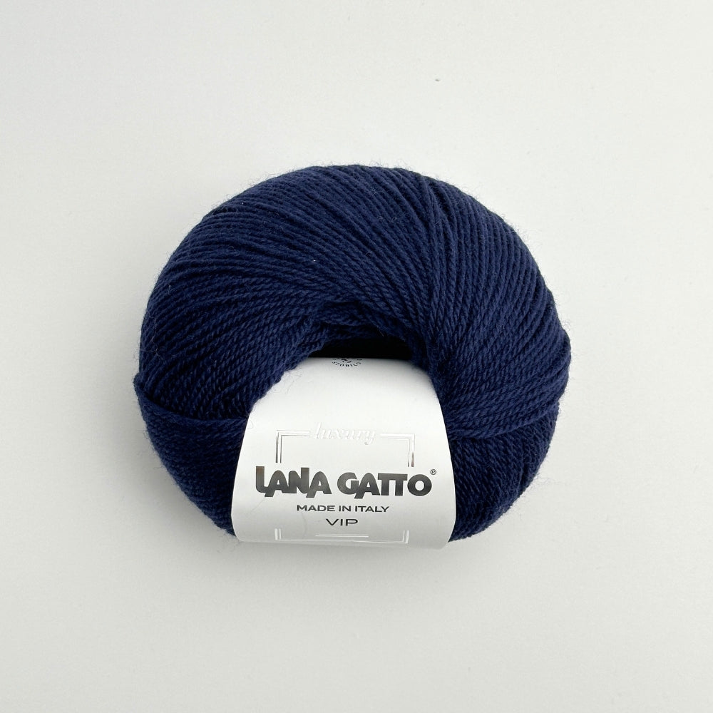 VIP - Cashmere/Merino - Navy - A4948