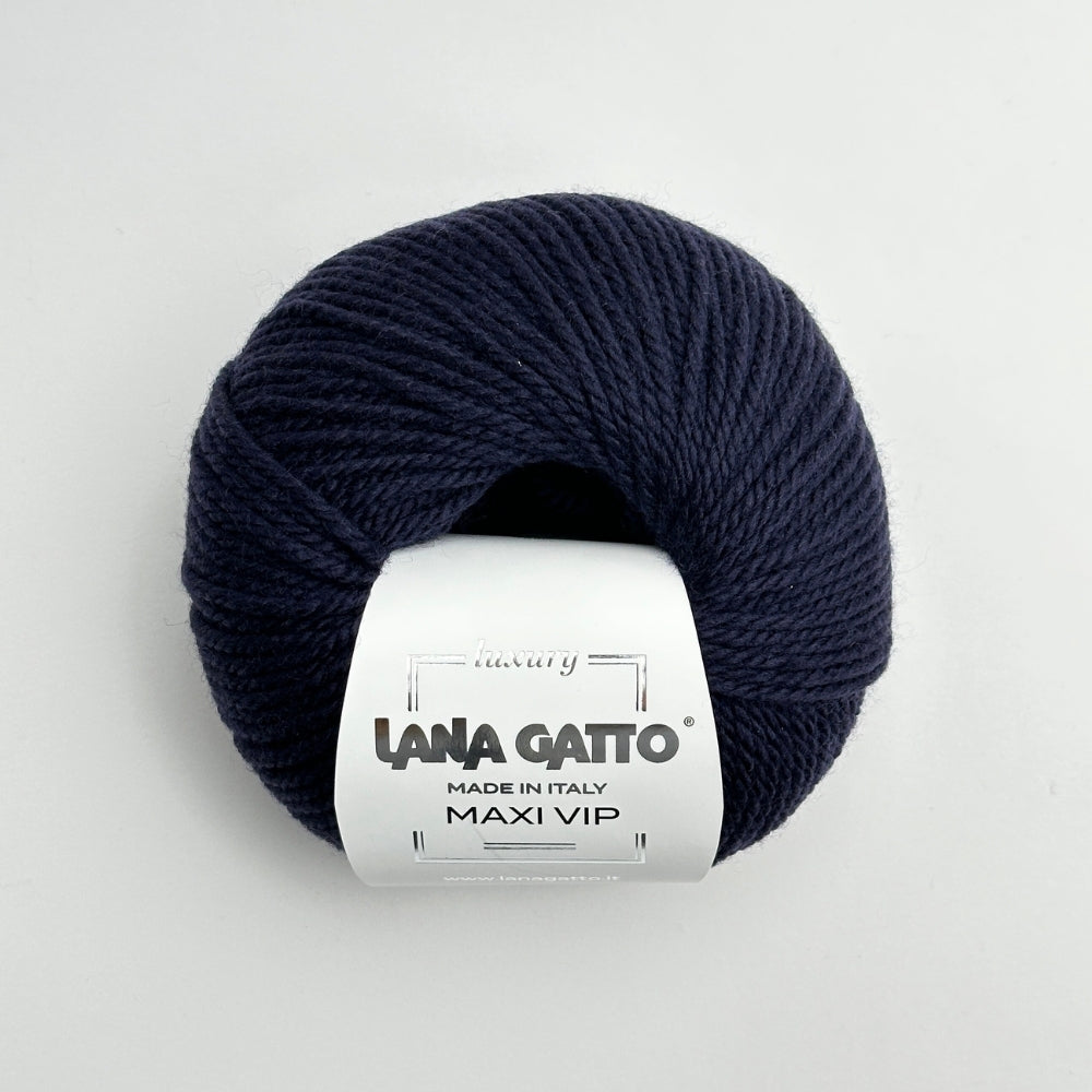 MAXI VIP - Cashmere/Merino - Navy - A4952