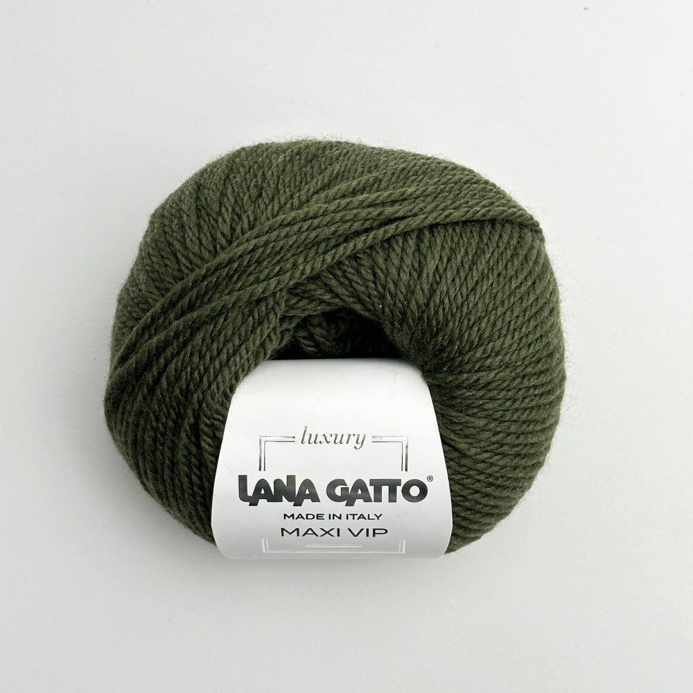 MAXI VIP - Cashmere/Merino - Thyme - A4954